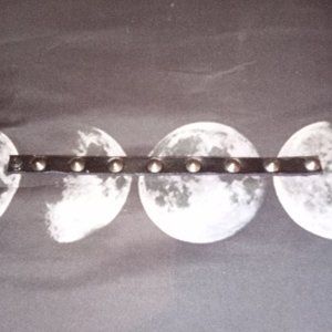 4/ $20 spike leather bracelet punk goth